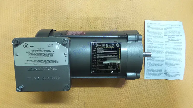 Baldor Vm7009a Motor .75Hp 3450Rpm 3Ph, 3/4 Hp Explosion Proof X3413m 1
