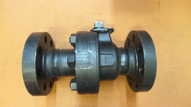 Balon 2F-F63-Rf Flanged Floating Ball Valve 2In 2" Full Port Carbon Steel 2 Inch 1