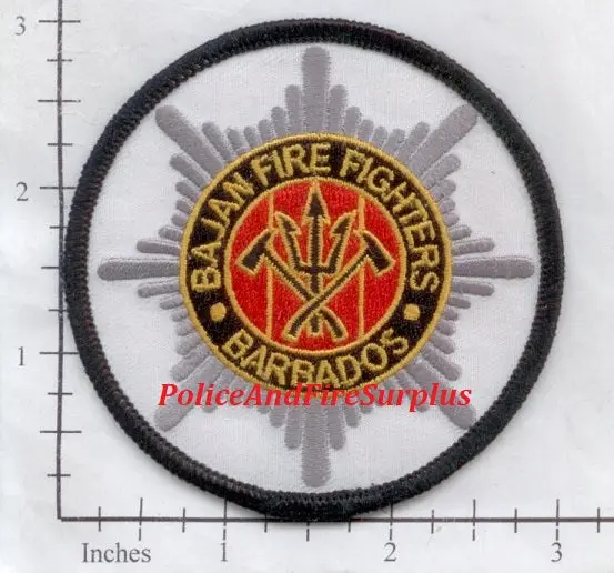 Barbados - Bajan Fire Fighters Patch 1