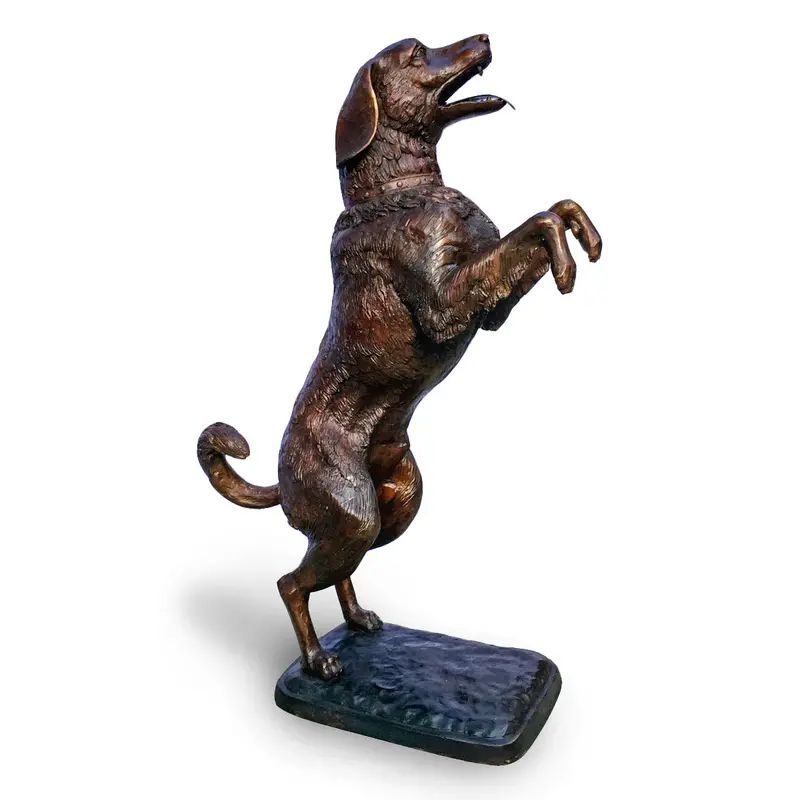 Begging Dog Statue 1