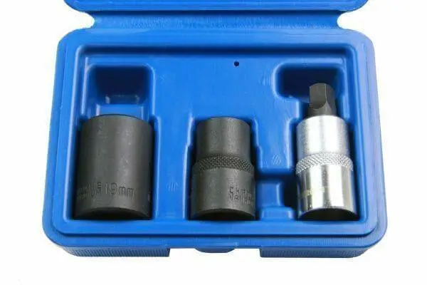 Bergen 3 Piece 1/2" Drive Pentagon Brake Socket & Bit Set B6188 1