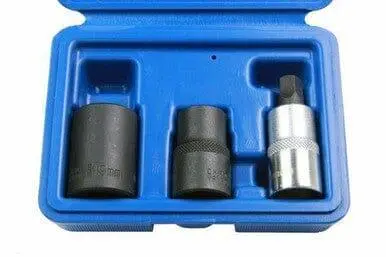Bergen 3 Piece 1/2" Drive Pentagon Brake Socket & Bit Set B6188 1