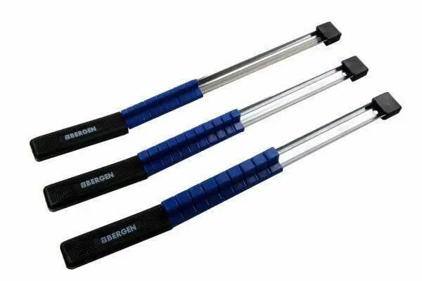 Bergen Tools 3Pc 1/4 3/8 1/2" Dr Sockets Storage Rails Rail 33 Socket Clips 1247 1