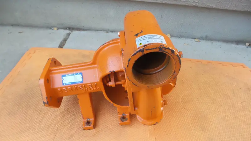 Berkeley B80357 Centrifugal Pump Water Truck B3zrm Hydraulic Motor Drive 1