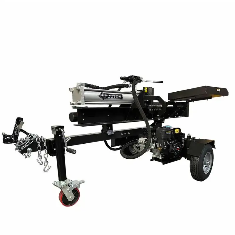 Black Diamond 30T Log Splitter – 30 Ton, 6.5Hp 200Cc Engine, Splits Horizontal And Vertical 1