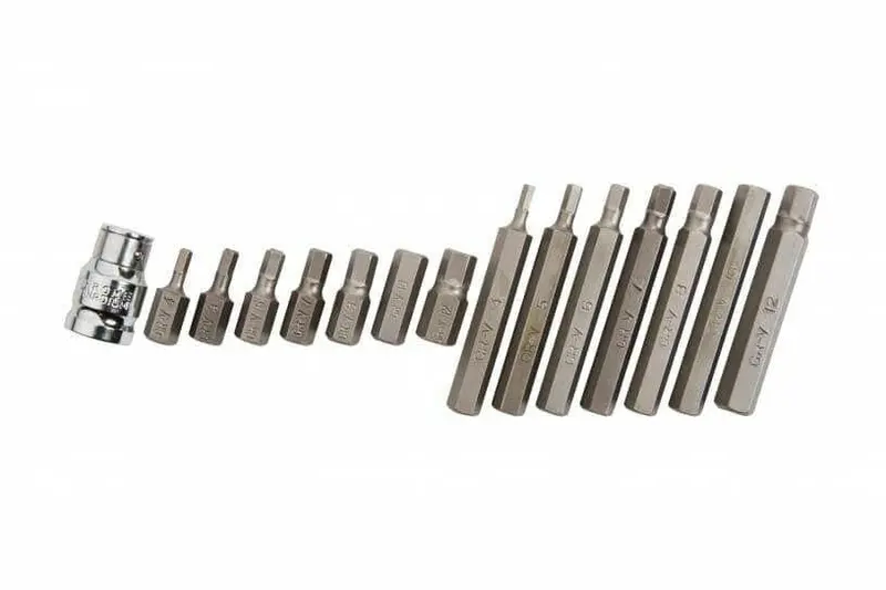 Bluespot 15 Piece Hex Bit Socket Set H4 - H12 01513 1