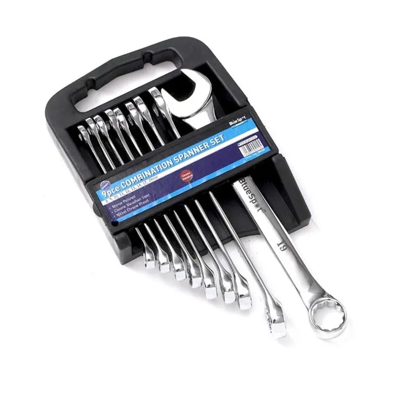 Bluespot 9Pc Combination Spanner Set Metric Wrench 8-19Mm 04111 1
