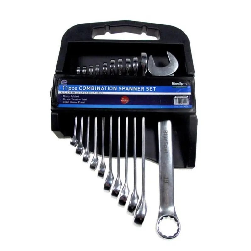 Bluespot Combination Spanner Set Metric Wrench 6-19Mm 11 Piece 04111 1