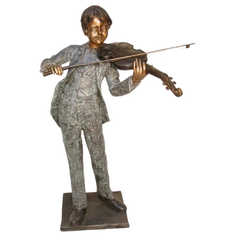 Boy Playing The Violin 1