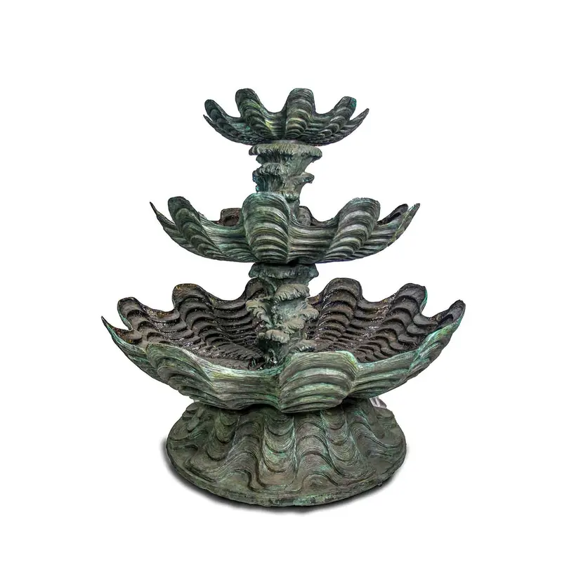 Bronze 3 Tier Waterfall Fountain 1