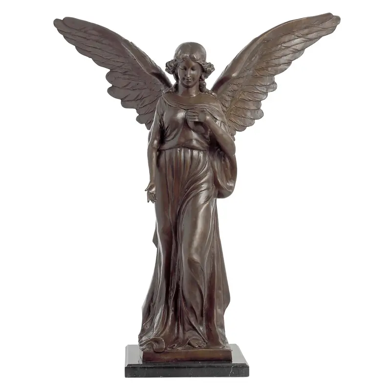 Bronze Angel Statue Standing 1