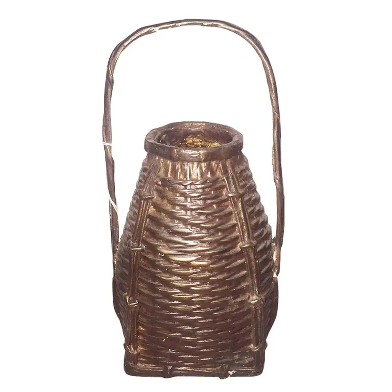 Bronze Basket Urn 1