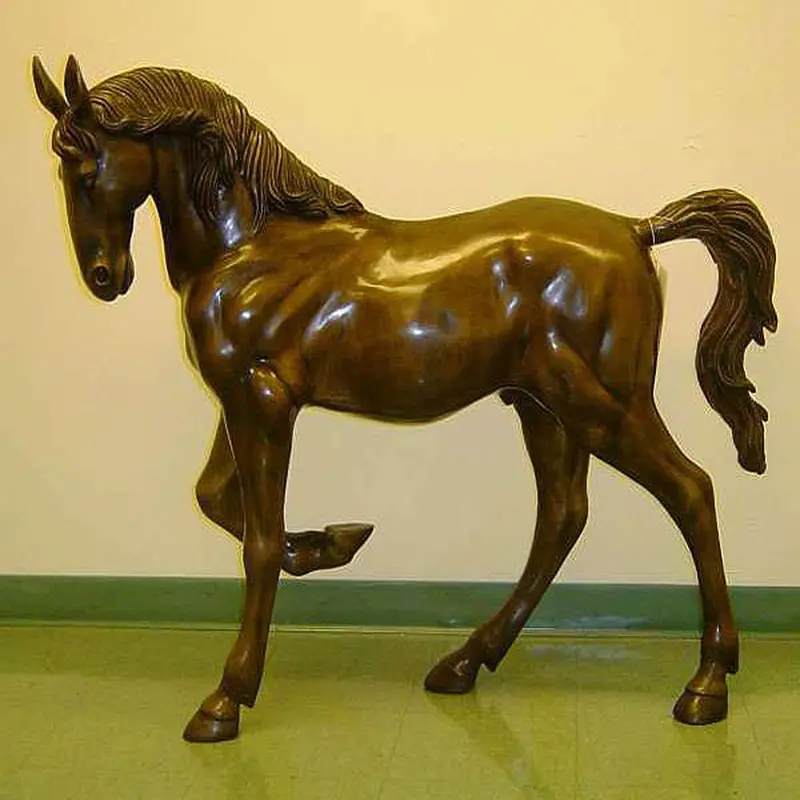 Bronze Colt Horse Statue 2