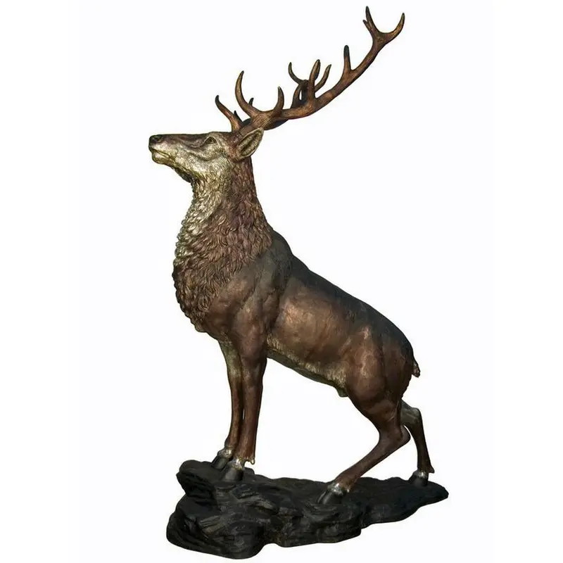 Bronze Deer Statue 1