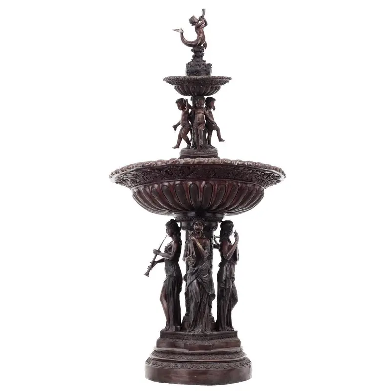 Bronze Fountain De Renaissance 1
