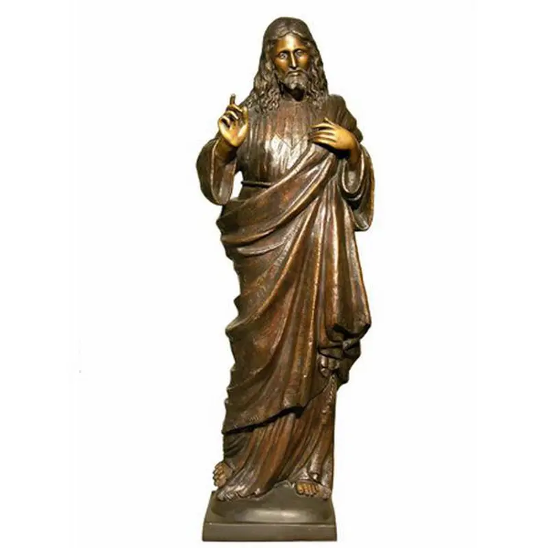 Bronze Jesus Statue Teaching 1