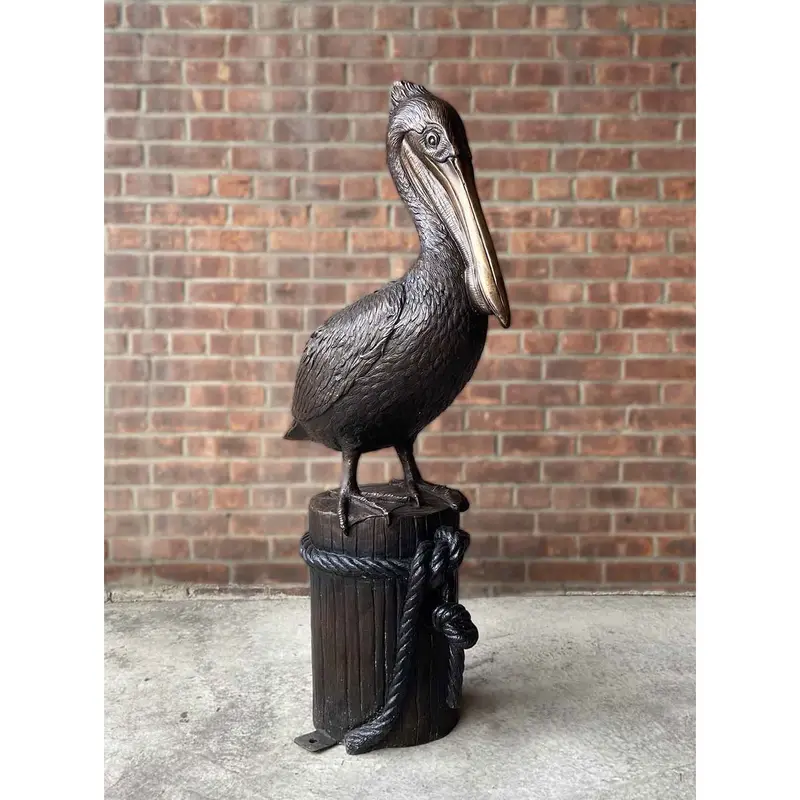 Bronze Pelican Statue 1