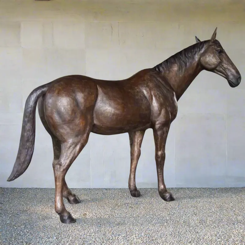 Bronze Quarter Horse Statue 1