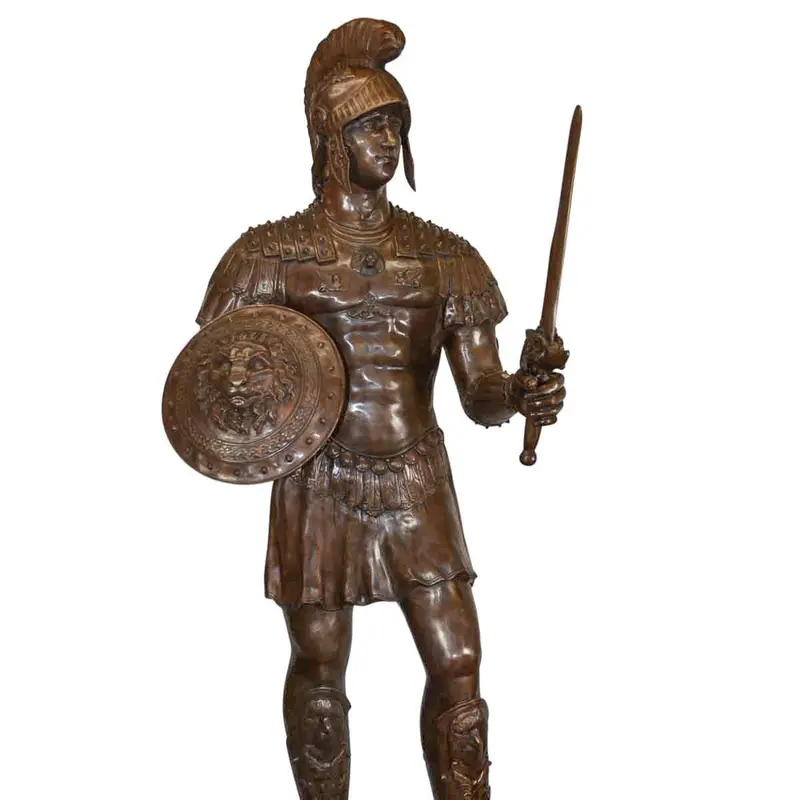 Bronze Roman Gladiator Statue 1