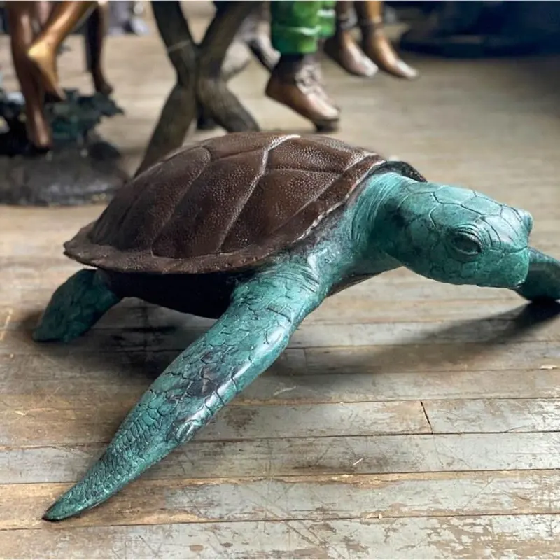 Bronze Sea Turtle 1