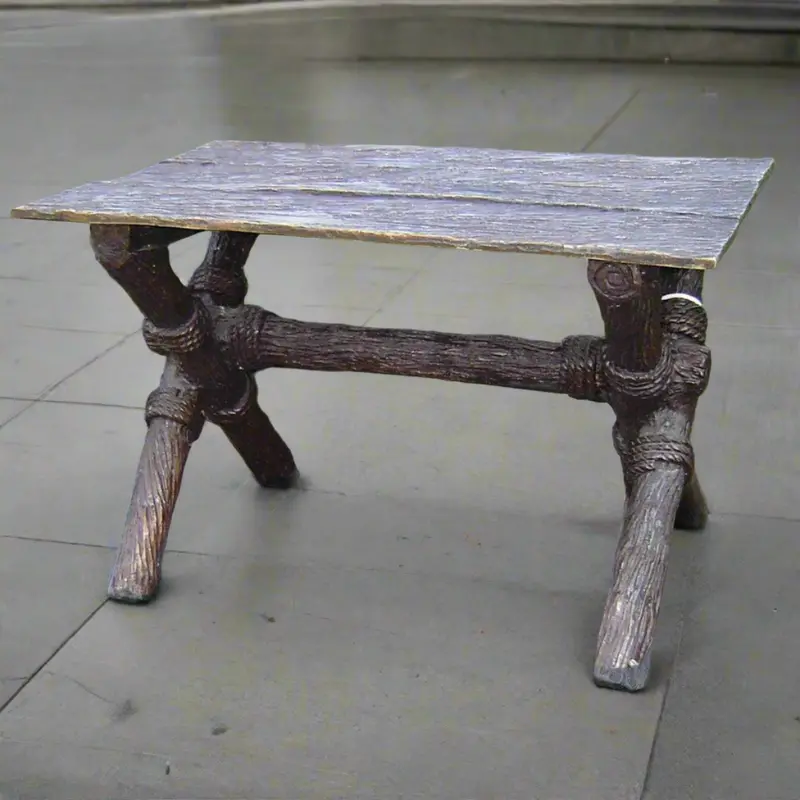 Bronze Tree Bench Table 1