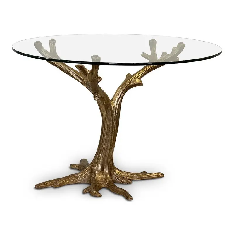 Bronze Tree Table Gold Patina 1