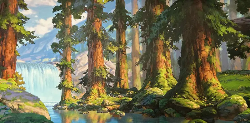 Brother Bear - By The Waterfall 1