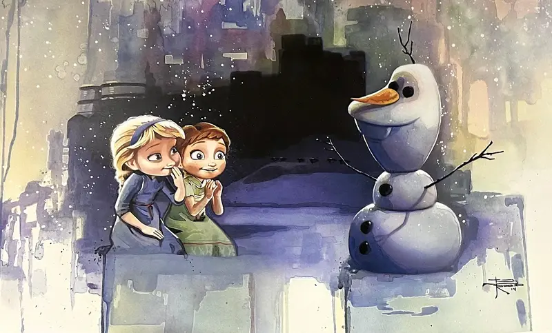 Building A Snowman - Brian Rood 1