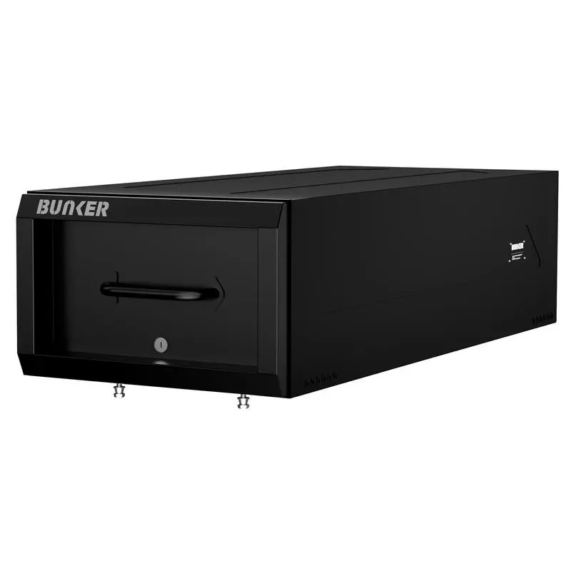 Bunker S1 Van Storage Sliding Drawer Box 500Mm X 1200Mm X 312Mm Black 07136 1