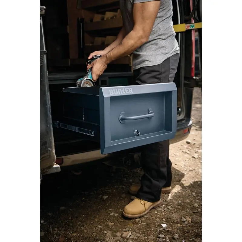 Bunker S1 Van Storage Sliding Drawer Box 500Mm X 1200Mm X 312Mm Grey 07135 2