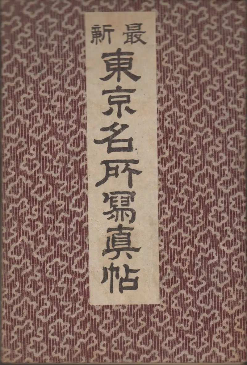 Ca. 1910 Book Of Photos From Japan In Japanese Flip-Binding 1