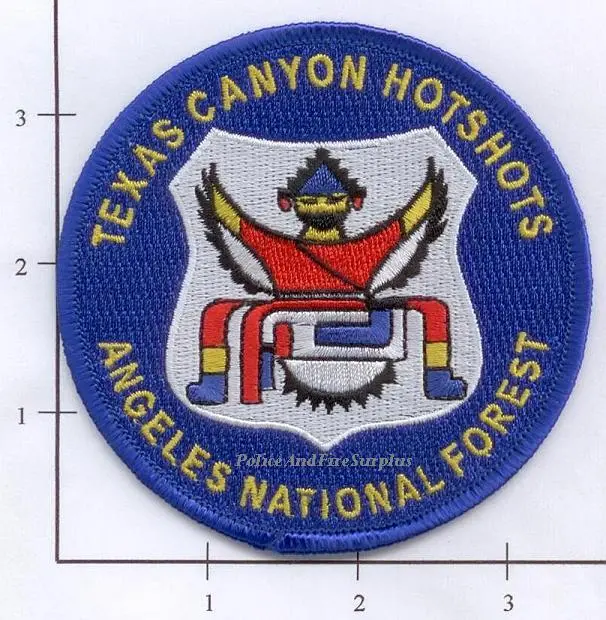 California - Angeles National Forest Fire Texas Canyon Hotshots Fire Patch 1