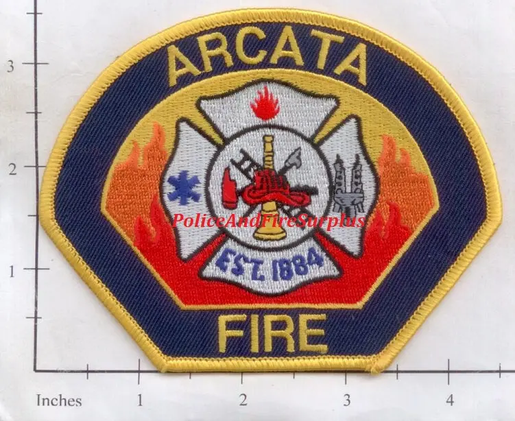 California - Arcata Fire Patch 1