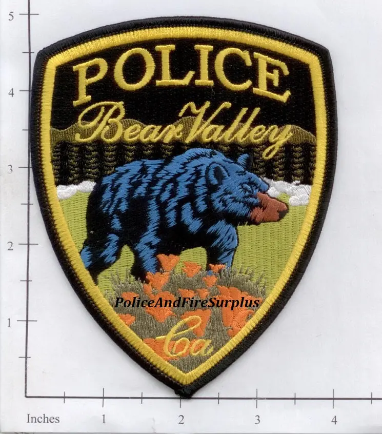 California - Bear Valley Police Dept Patch V1 1