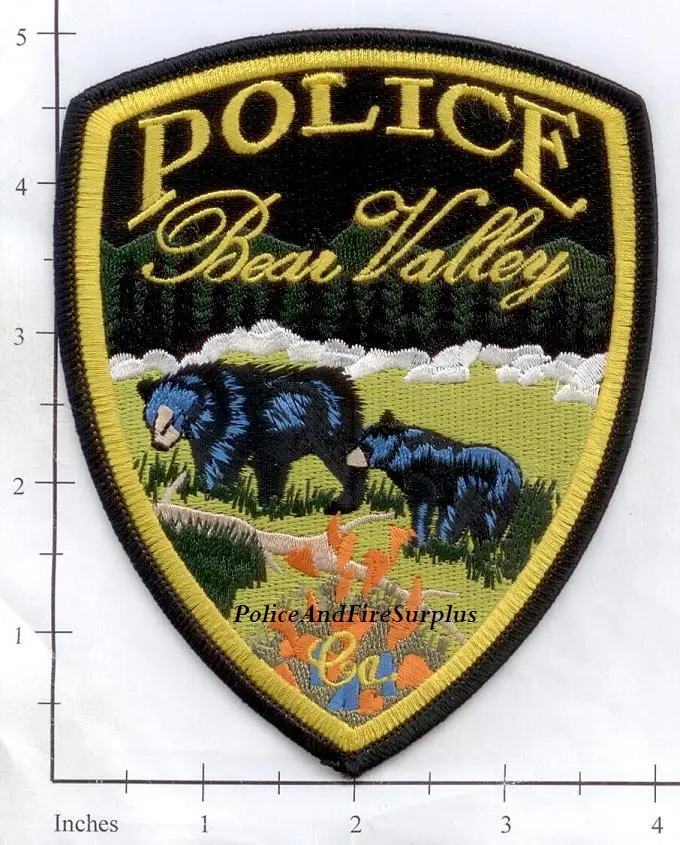 California - Bear Valley Police Dept Patch V2 1