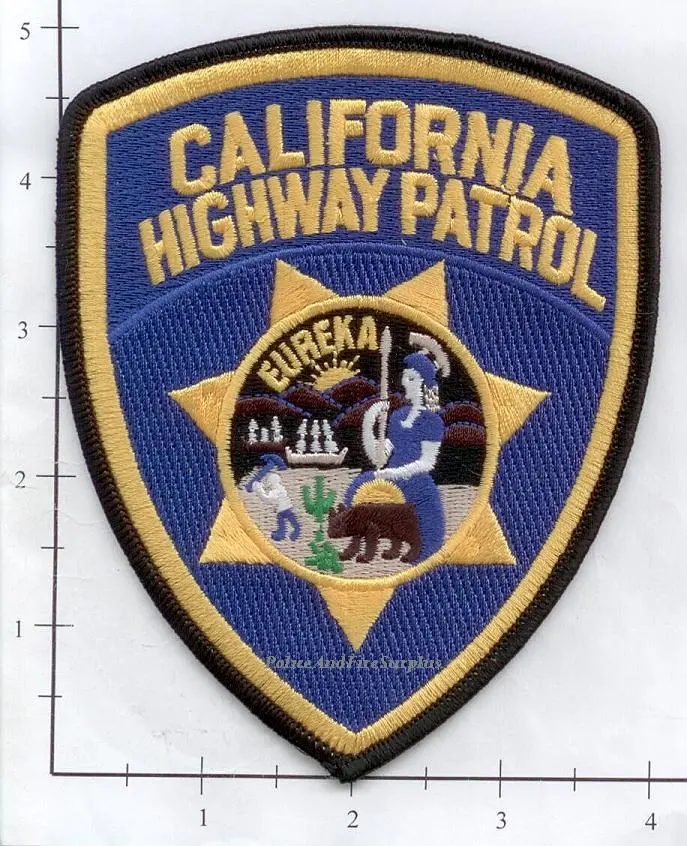 California - California Highway Patrol Police Patch V1 1