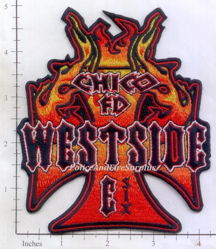California - Chico Engine 6 Fire Dept Patch 1