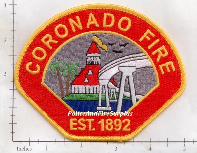 California - Coronado Fire Dept Patch 1