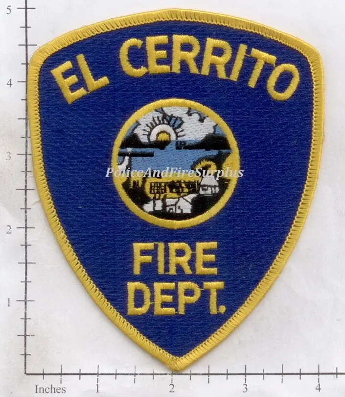 California - El Cerrito Fire Dept Patch 1