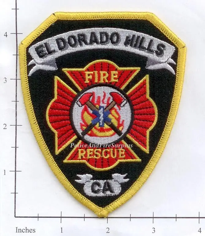 California - El Dorado Hills Fire Rescue Patch 1