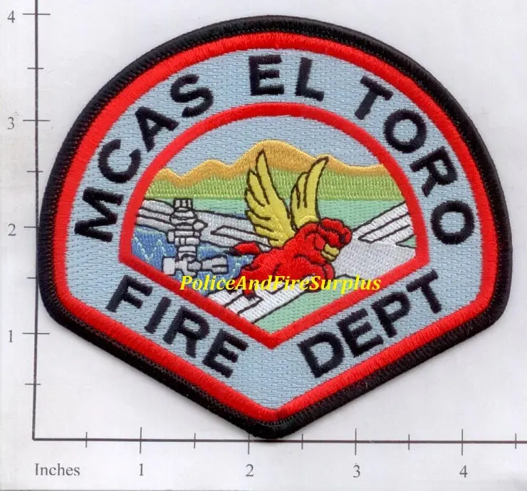 California - El Toro Mcas Fire Dept Patch 1