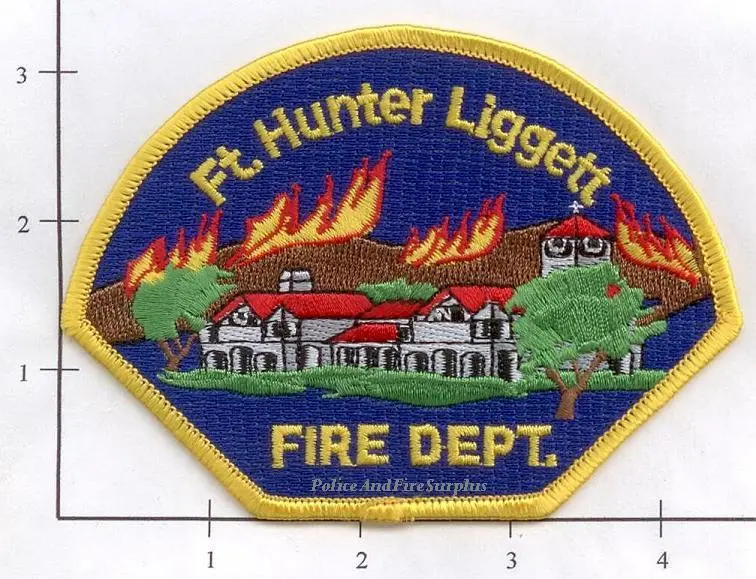 California - Fort Hunter Liggett Fire Dept Patch 1