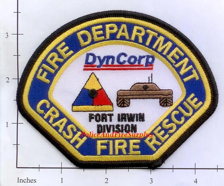 California - Fort Irwin Dyncorp Crash Fire Rescue Fire Patch 1