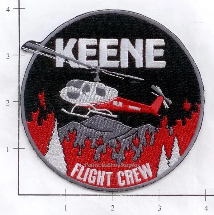 California - Keene Flight Crew Fire Patch 1