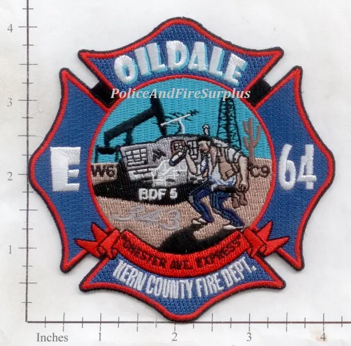 California - Kern County Engine 64 Fire Dept Patch 1