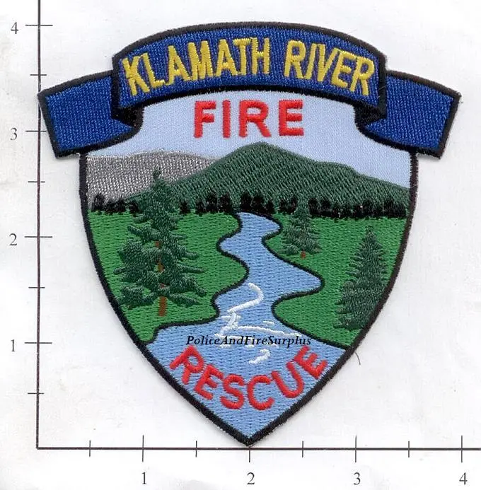 California - Klamath River Fire Rescue Patch 1