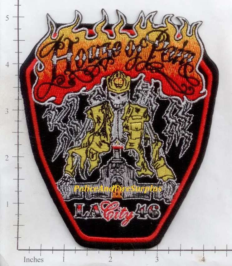 California - Los Angeles City Station  46 Fire Dept Patch 1