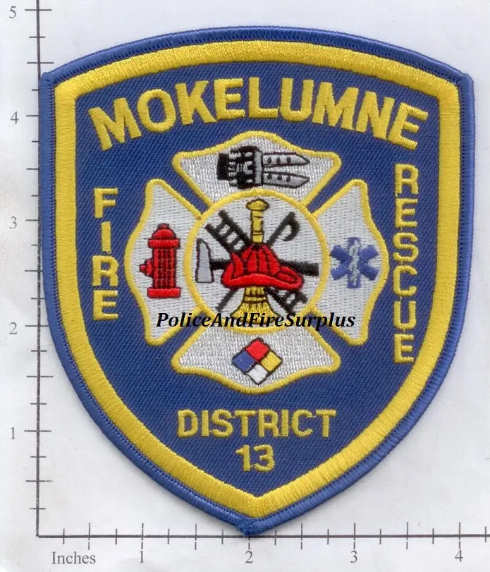 California - Mokelumne Fire Rescue District 13 Lockeford Patch 1