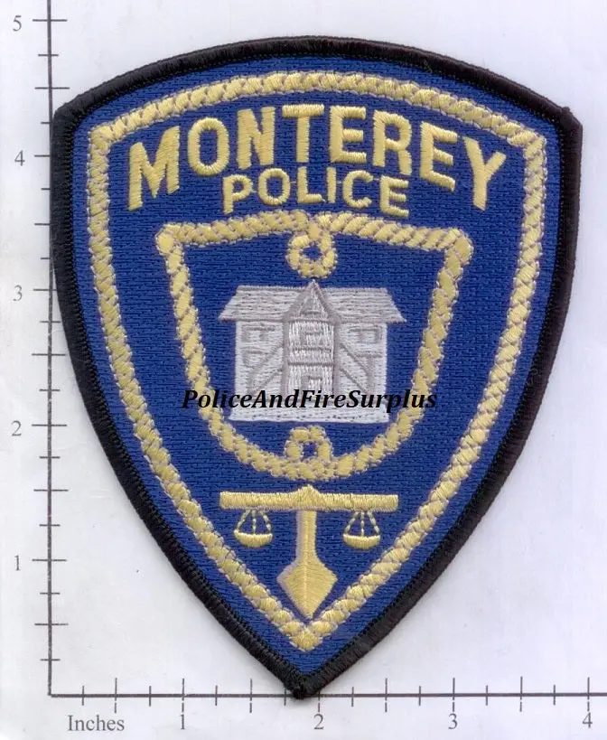 California - Monteray Police Patch 1
