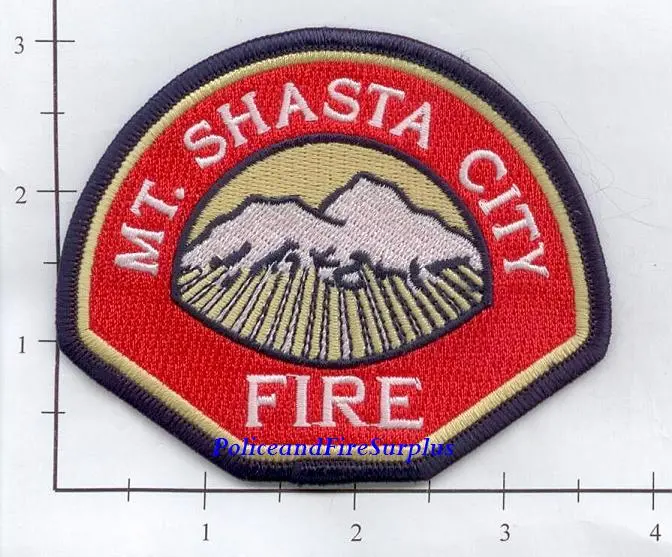 California - Mount Shasta City Fire Dept Patch 1
